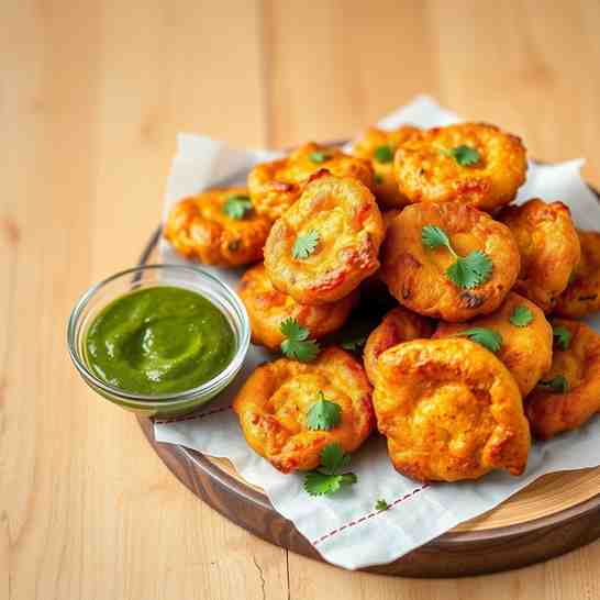 Crispy Gluten-Free Bhajia - Homemade Spicy Snack Recipe